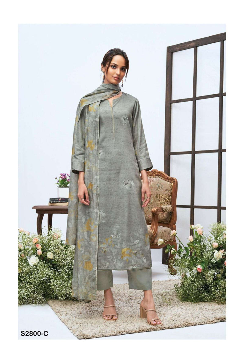 Ganga Fashion Polina 2800 Cotton Silk Daily Wear Salwar Kameez
