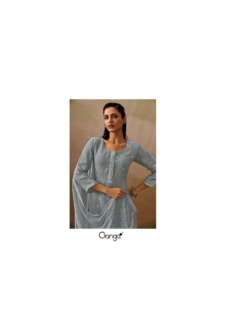 Ganga Fashion Priyani Cotton Linen Designer Salwar Kameez