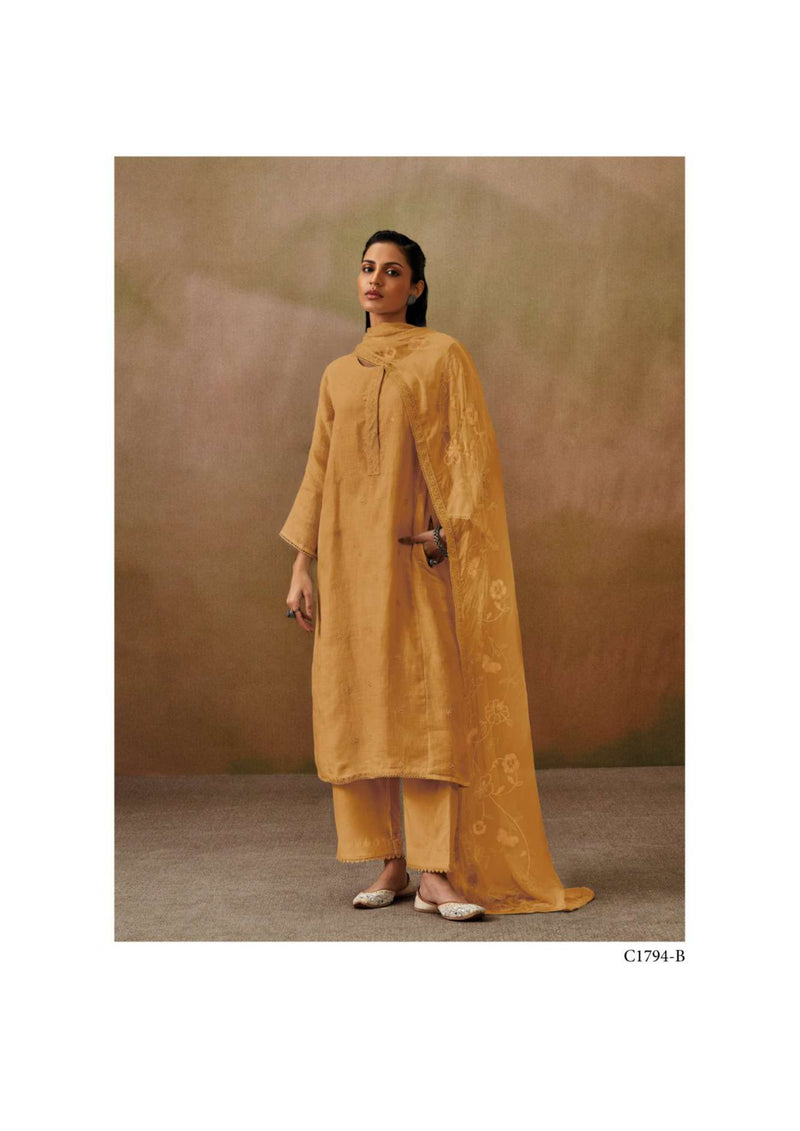 Ganga Fashion Priyani Cotton Linen Designer Salwar Kameez