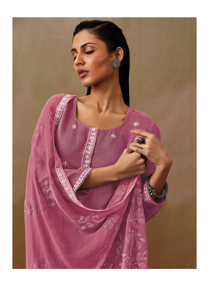 Ganga Fashion Priyani Cotton Linen Designer Salwar Kameez