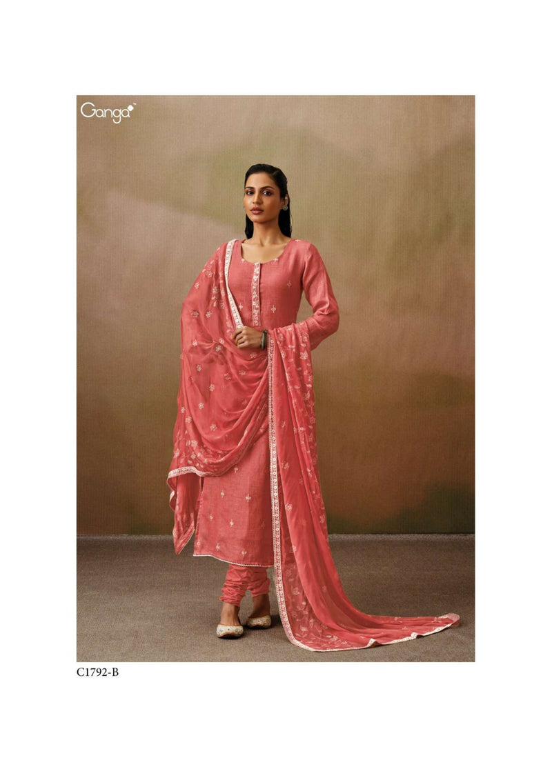 Ganga Fashion Priyani Cotton Linen Designer Salwar Kameez