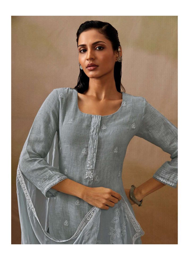 Ganga Fashion Priyani Cotton Linen Designer Salwar Kameez