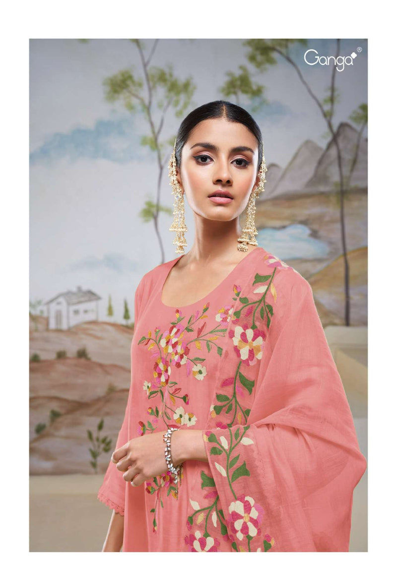 Ganga Fashion Rutikaw 2617 Bemberg Silk Fancy Salwar Kameez