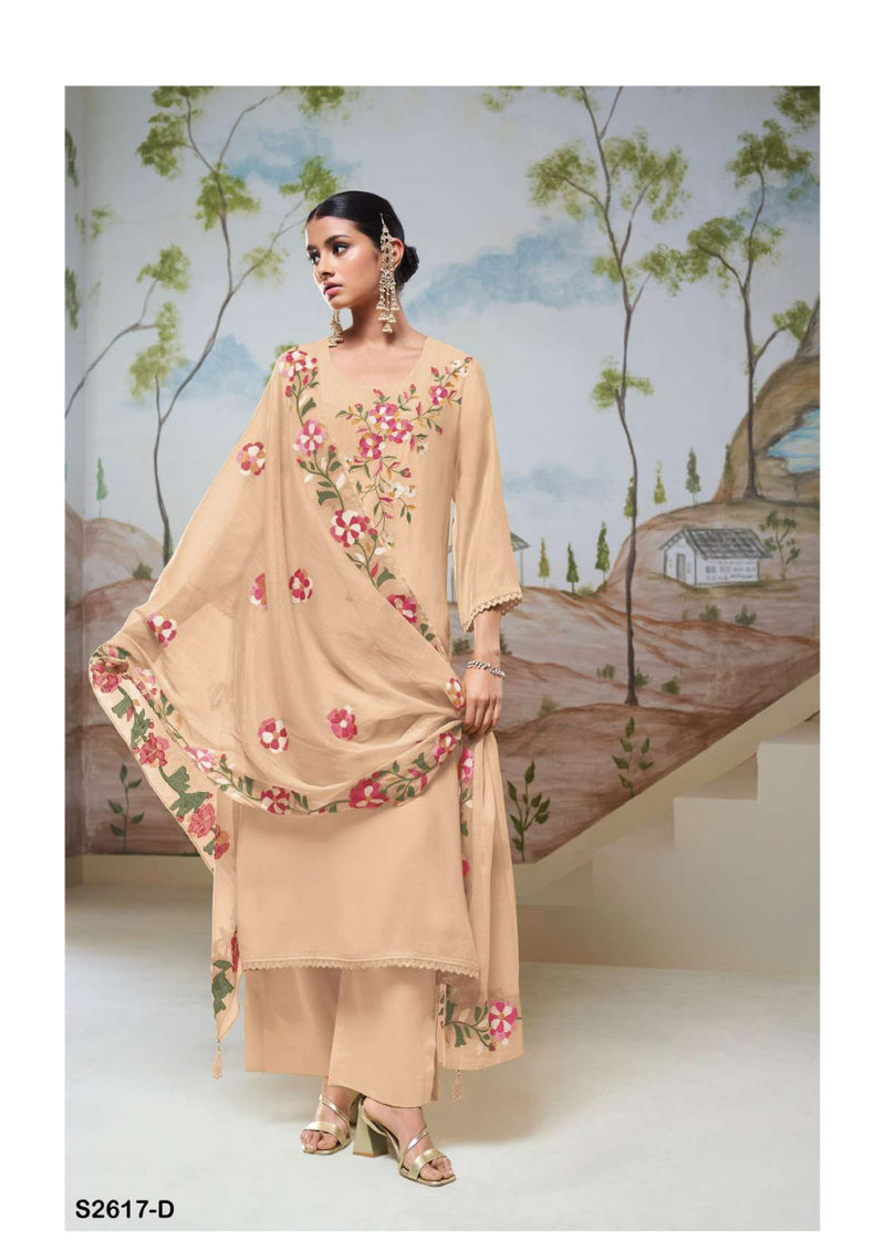 Ganga Fashion Rutikaw 2617 Bemberg Silk Fancy Salwar Kameez