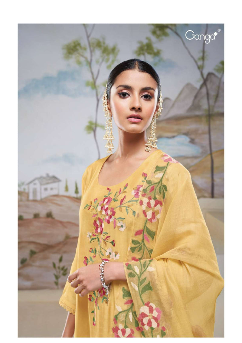 Ganga Fashion Rutikaw 2617 Bemberg Silk Fancy Salwar Kameez