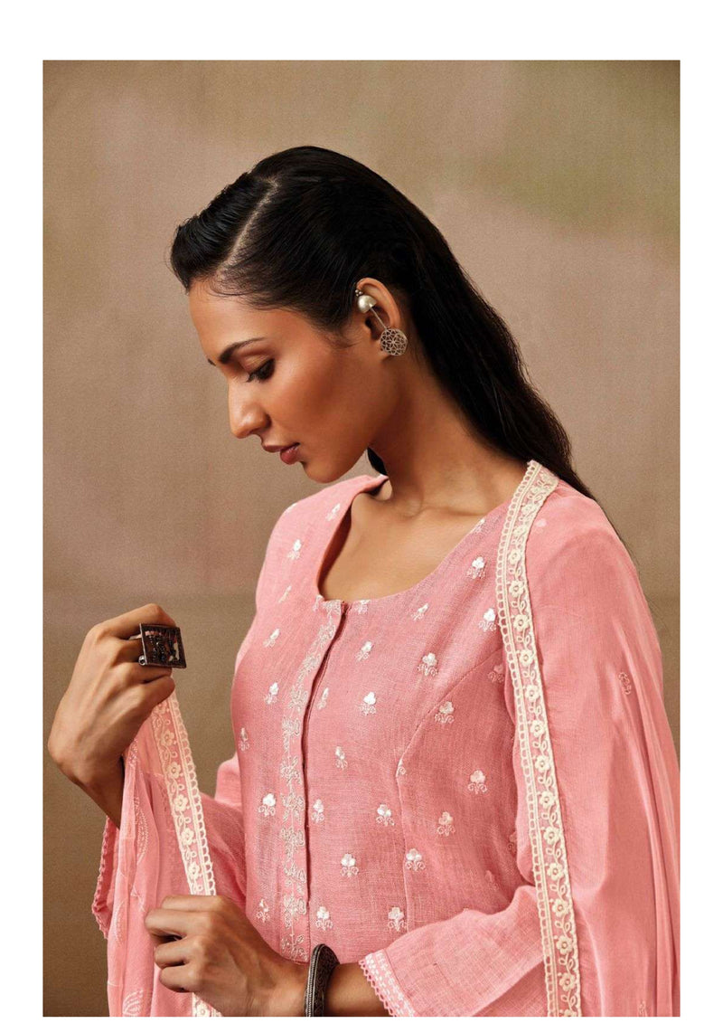 Ganga Fashion Sandhya Cotton Embroidery Hand Work Party Wear Salwar Suit