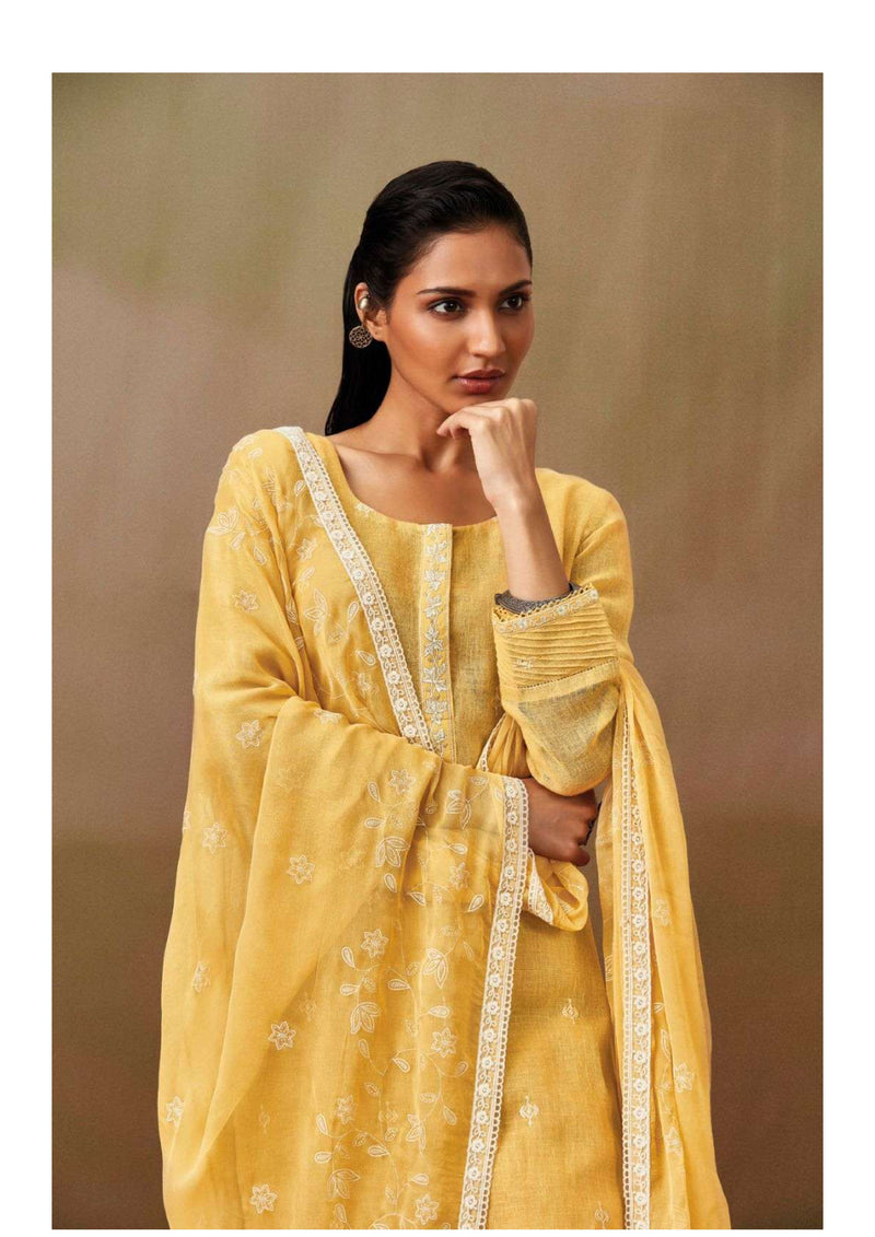 Ganga Fashion Sandhya Cotton Embroidery Hand Work Party Wear Salwar Suit