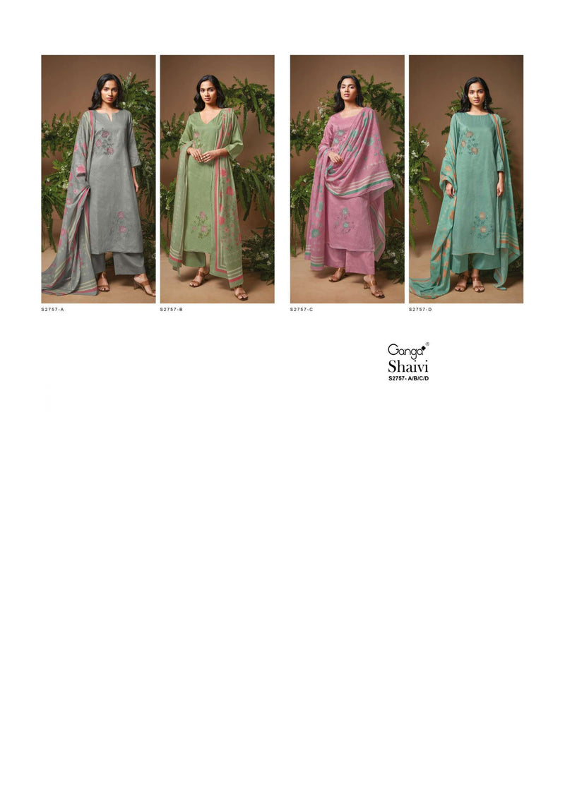 Ganga Fashion Shaivi 2757 Cotton Printed Daily Wear Salwar Kameez
