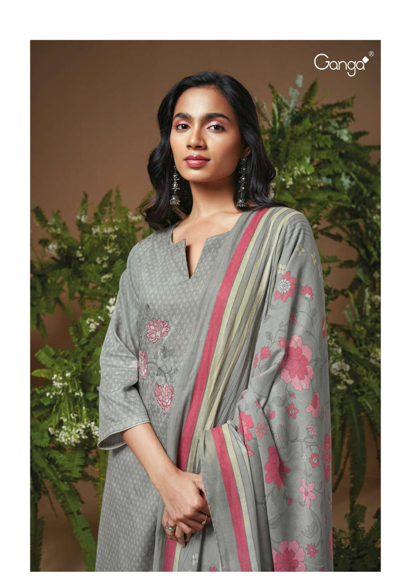 Ganga Fashion Shaivi 2757 Cotton Printed Daily Wear Salwar Kameez