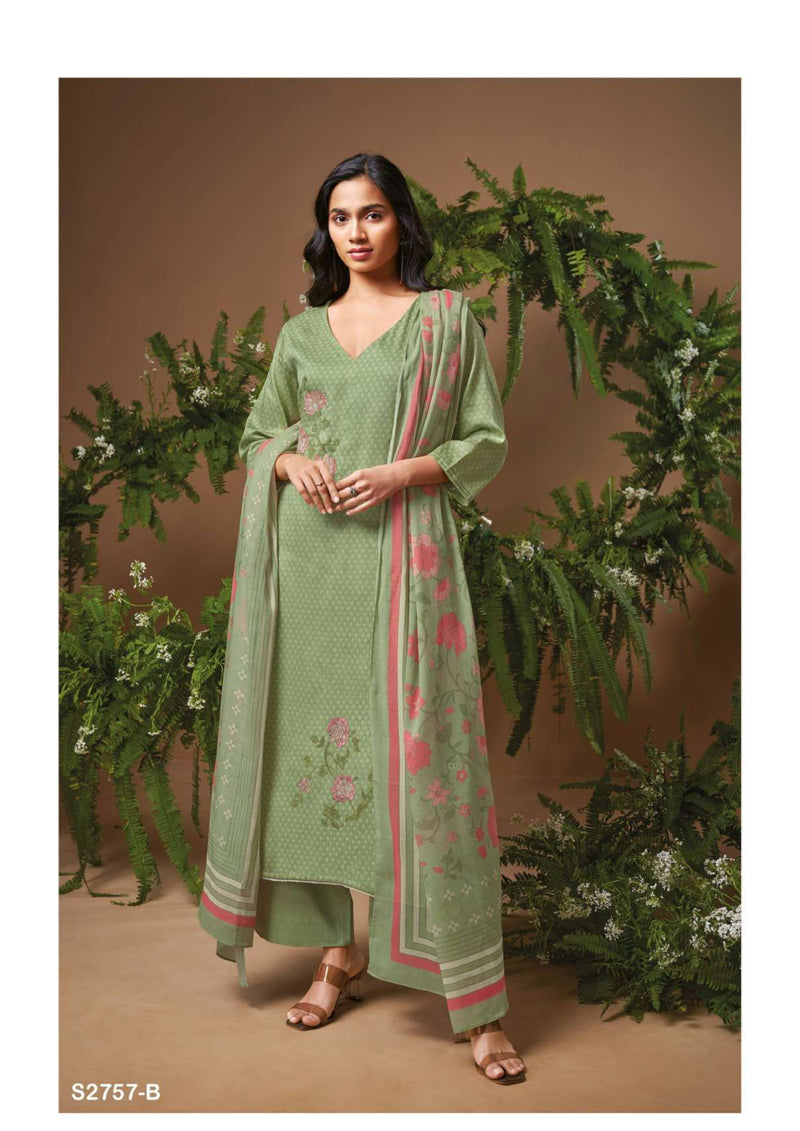 Ganga Fashion Shaivi 2757 Cotton Printed Daily Wear Salwar Kameez