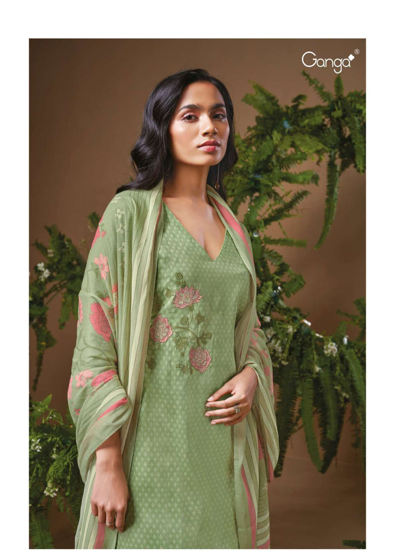 Ganga Fashion Shaivi 2757 Cotton Printed Daily Wear Salwar Kameez