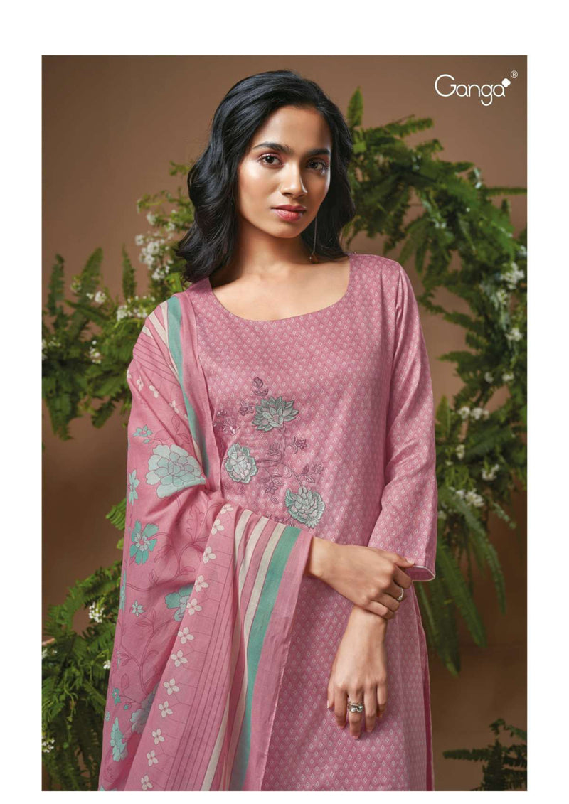 Ganga Fashion Shaivi 2757 Cotton Printed Daily Wear Salwar Kameez