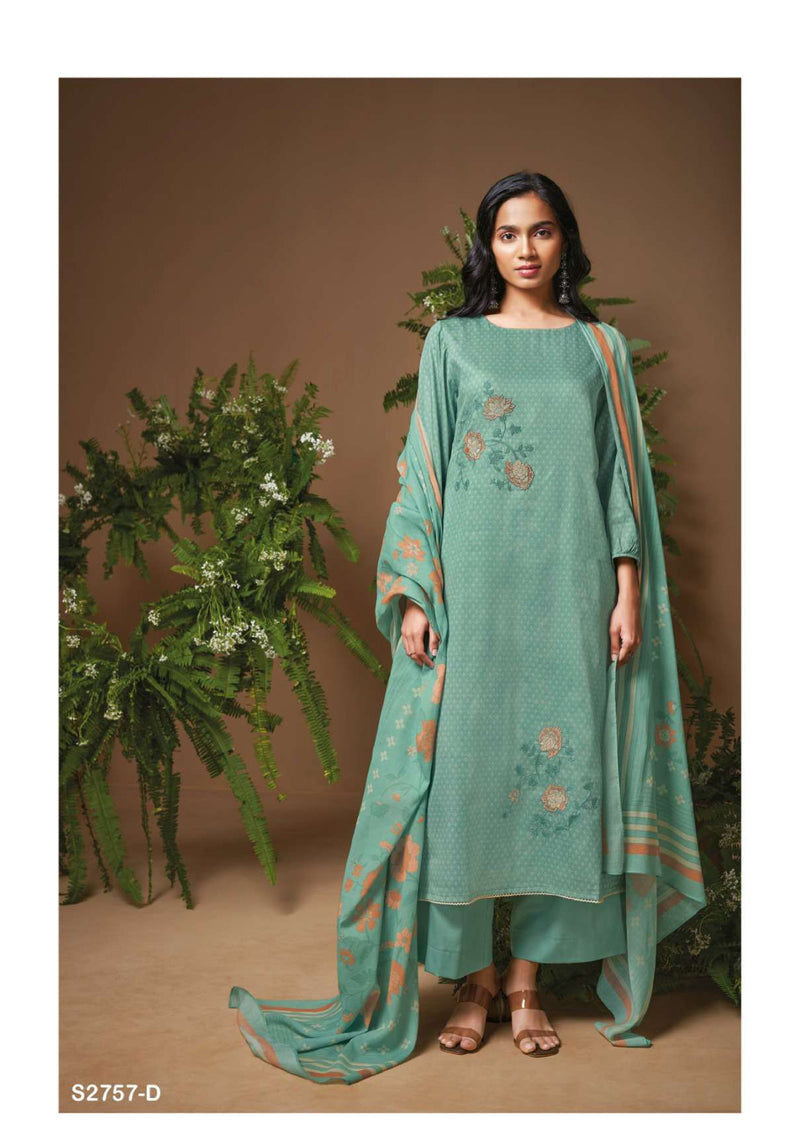 Ganga Fashion Shaivi 2757 Cotton Printed Daily Wear Salwar Kameez