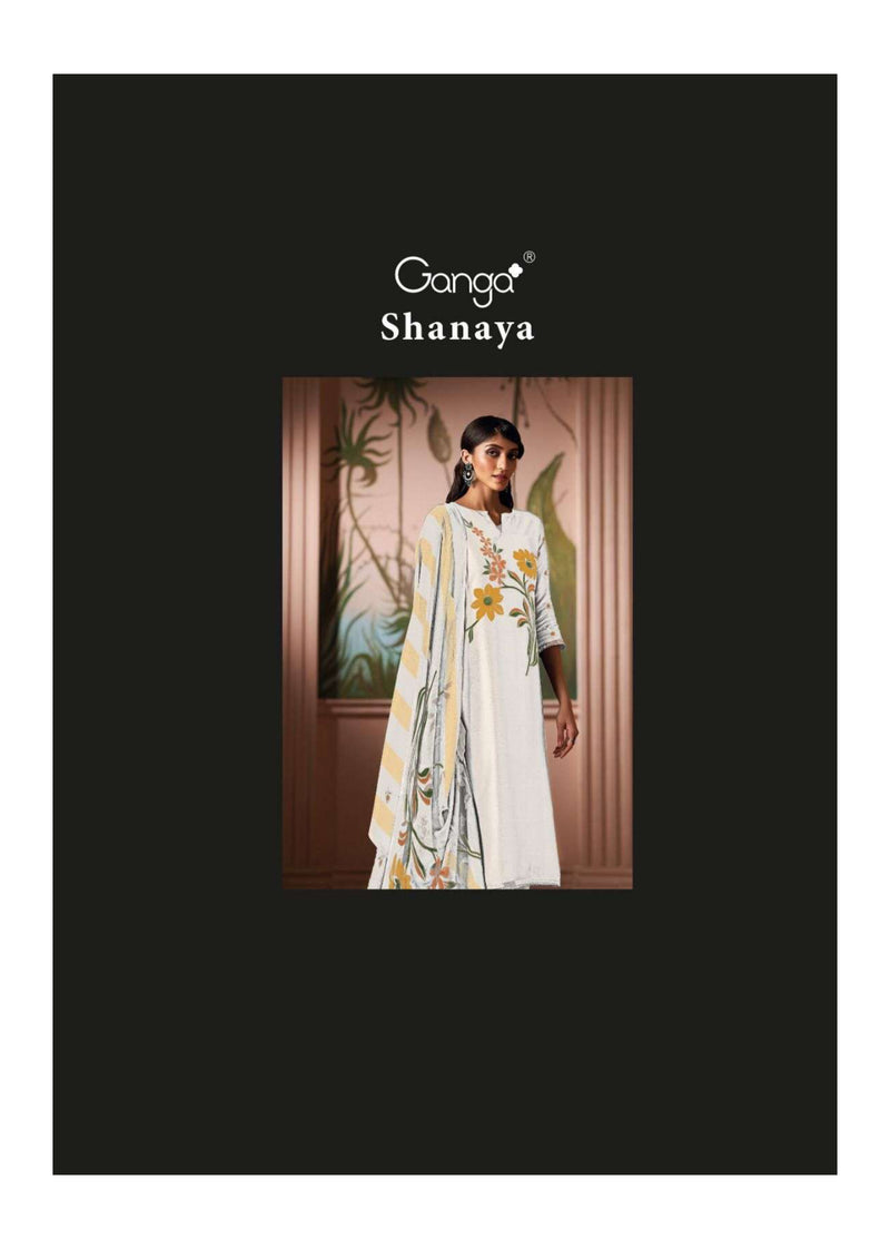 Ganga Fashion Shanaya Bemberg Russian Silk Printed Salwar Suit