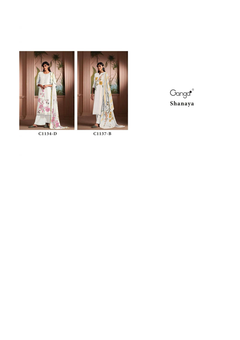 Ganga Fashion Shanaya Bemberg Russian Silk Printed Salwar Suit