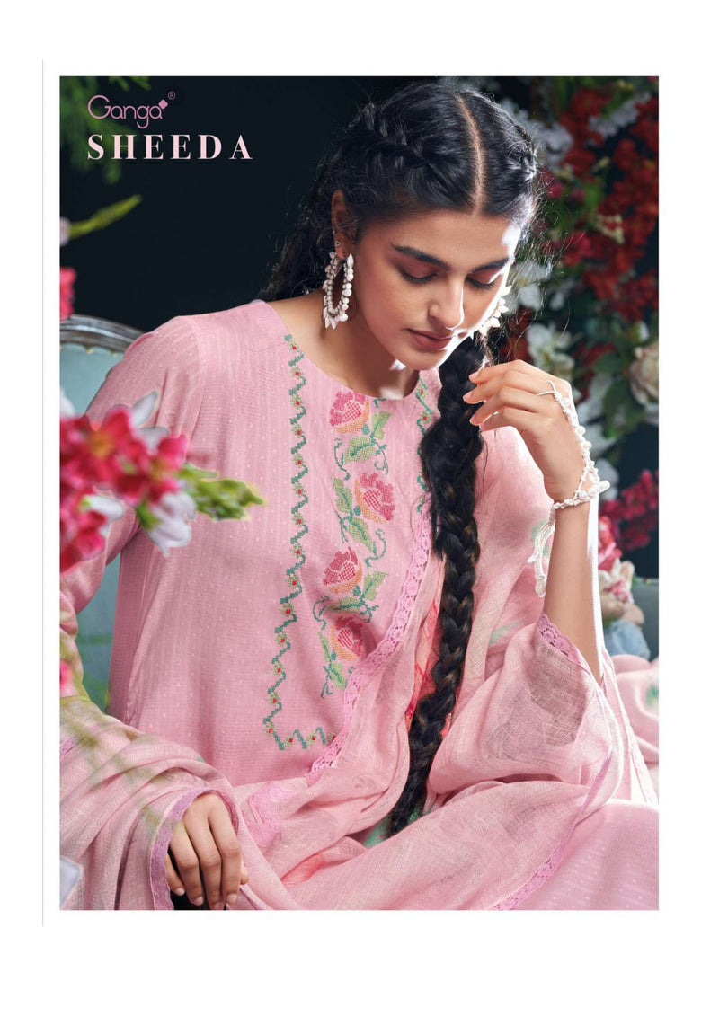 Ganga Fashion Sheeda Cotton Printed Fancy Salwar Suit Collection