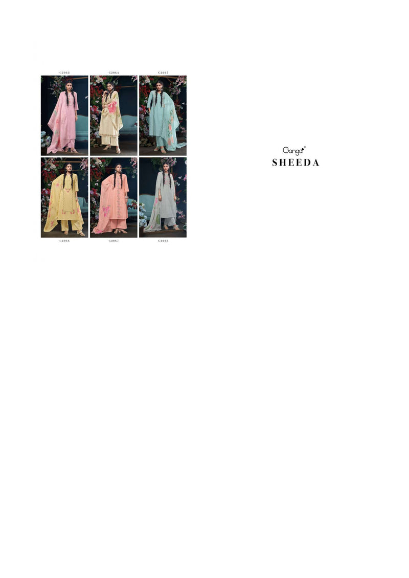 Ganga Fashion Sheeda Cotton Printed Fancy Salwar Suit Collection