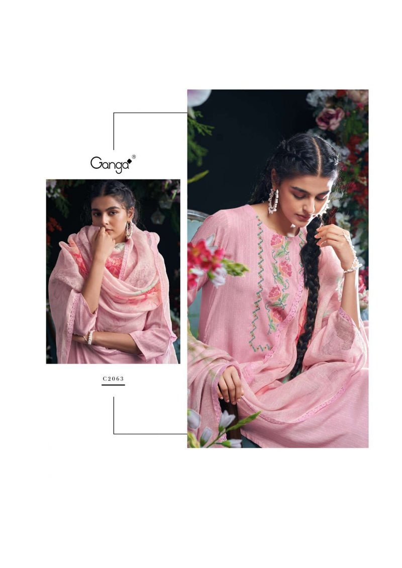 Ganga Fashion Sheeda Cotton Printed Fancy Salwar Suit Collection
