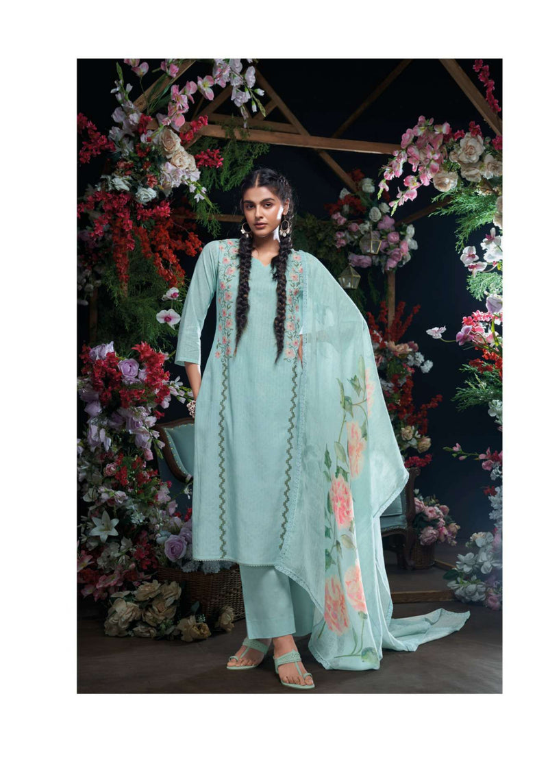 Ganga Fashion Sheeda Cotton Printed Fancy Salwar Suit Collection