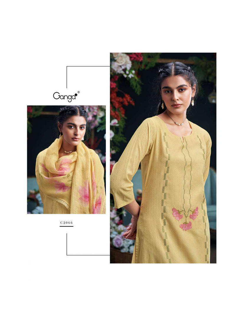 Ganga Fashion Sheeda Cotton Printed Fancy Salwar Suit Collection