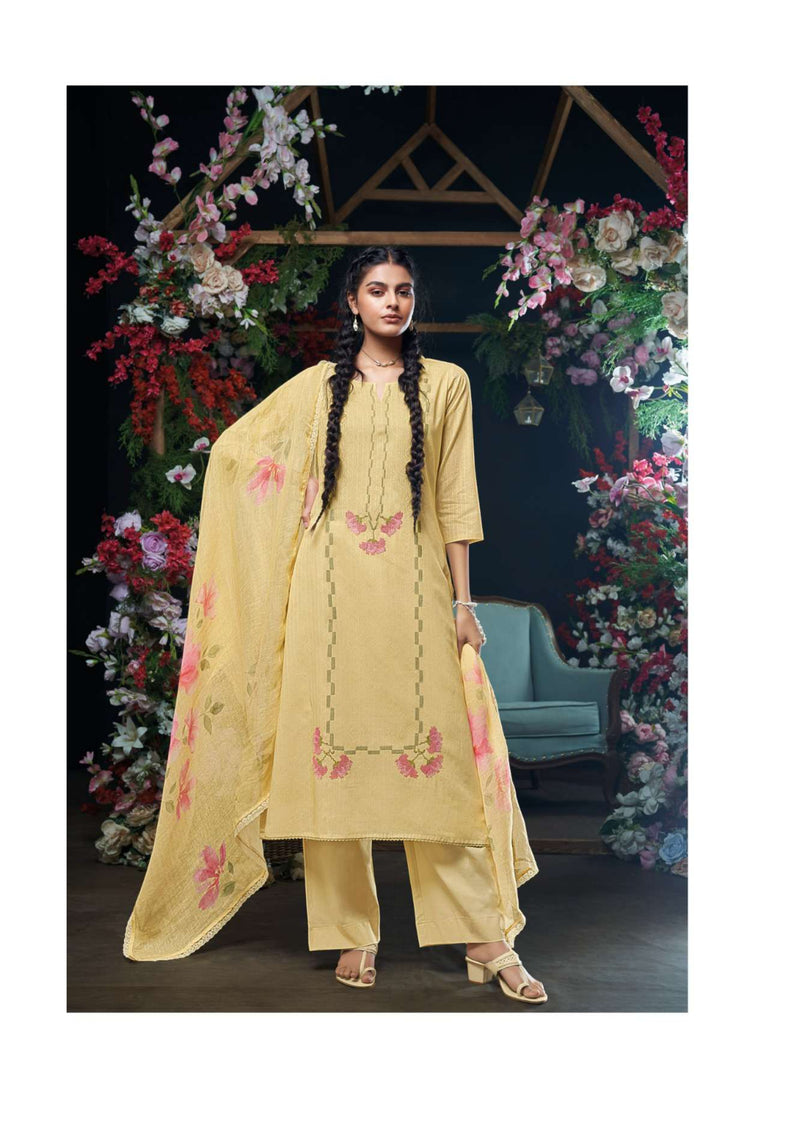Ganga Fashion Sheeda Cotton Printed Fancy Salwar Suit Collection