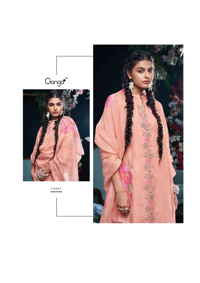 Ganga Fashion Sheeda Cotton Printed Fancy Salwar Suit Collection