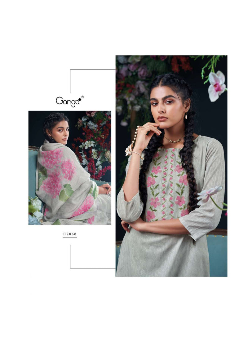 Ganga Fashion Sheeda Cotton Printed Fancy Salwar Suit Collection