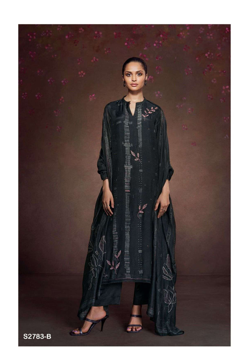 Ganga Fashion Sofia 2783 Bemberg Silk Printed Party Wear Salwar Suit