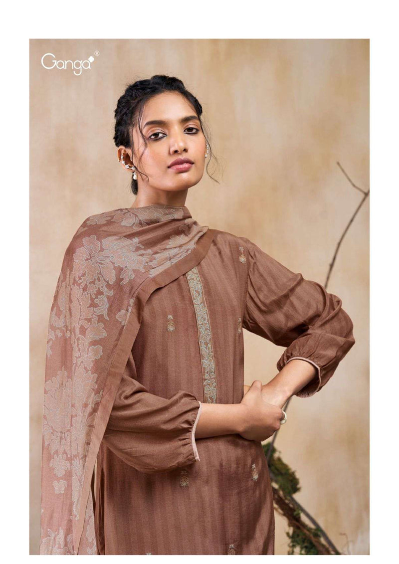 Ganga Fashion Tereza Viscose Muslin Printed Fancy Salwar Suit