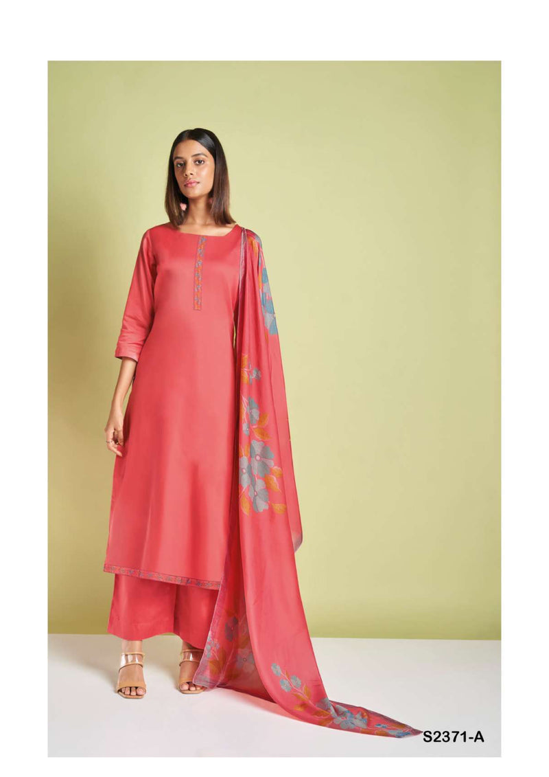 Ganga Fashion Leticia 2371 Cotton Silk Casual Wear Salwar Suit