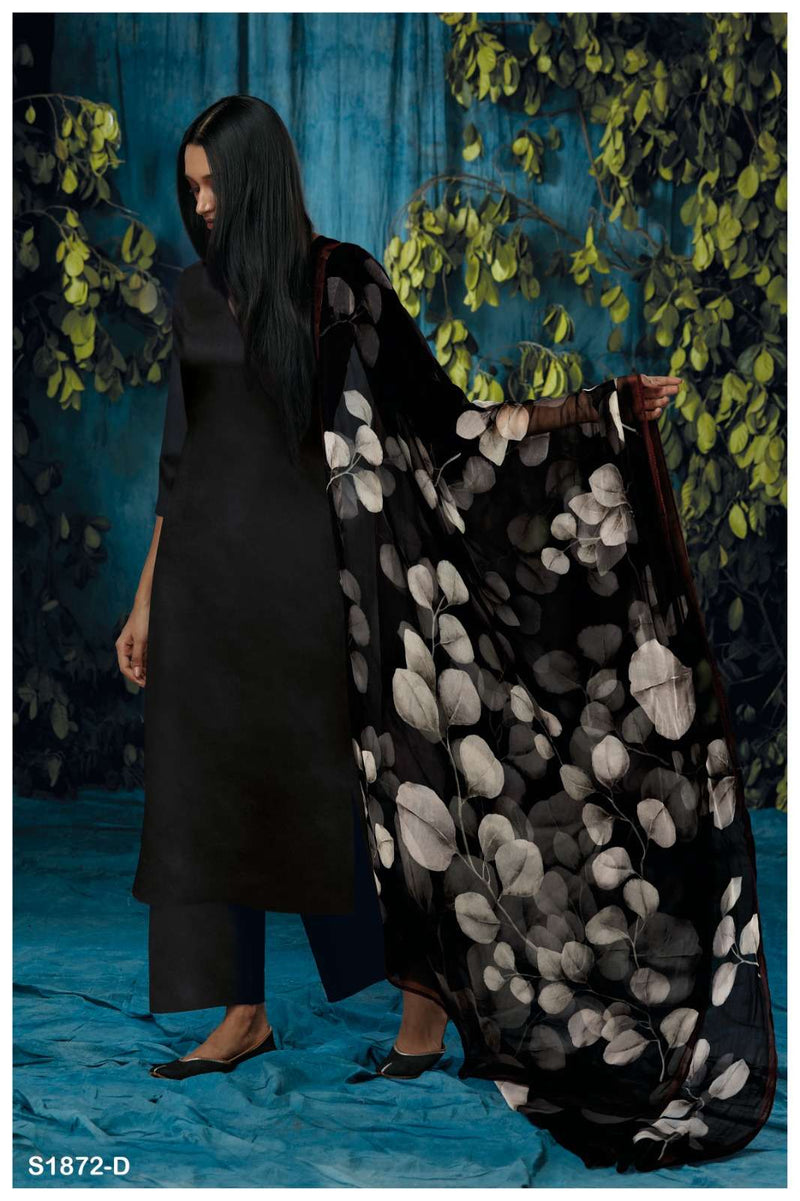 Ganga Ora 1872 Designs Fancy Salwar Kameez Materials With Digital Dupatta