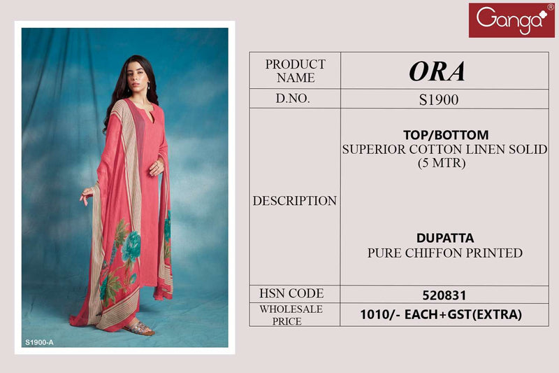 Ganga Ora 1900 Fancy Salwar Kameez