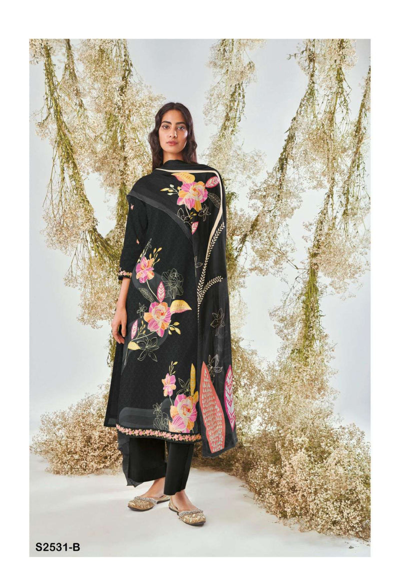 Ganga Fashion Pranavi 2531 Cotton Printed Fancy Salwar Kameez