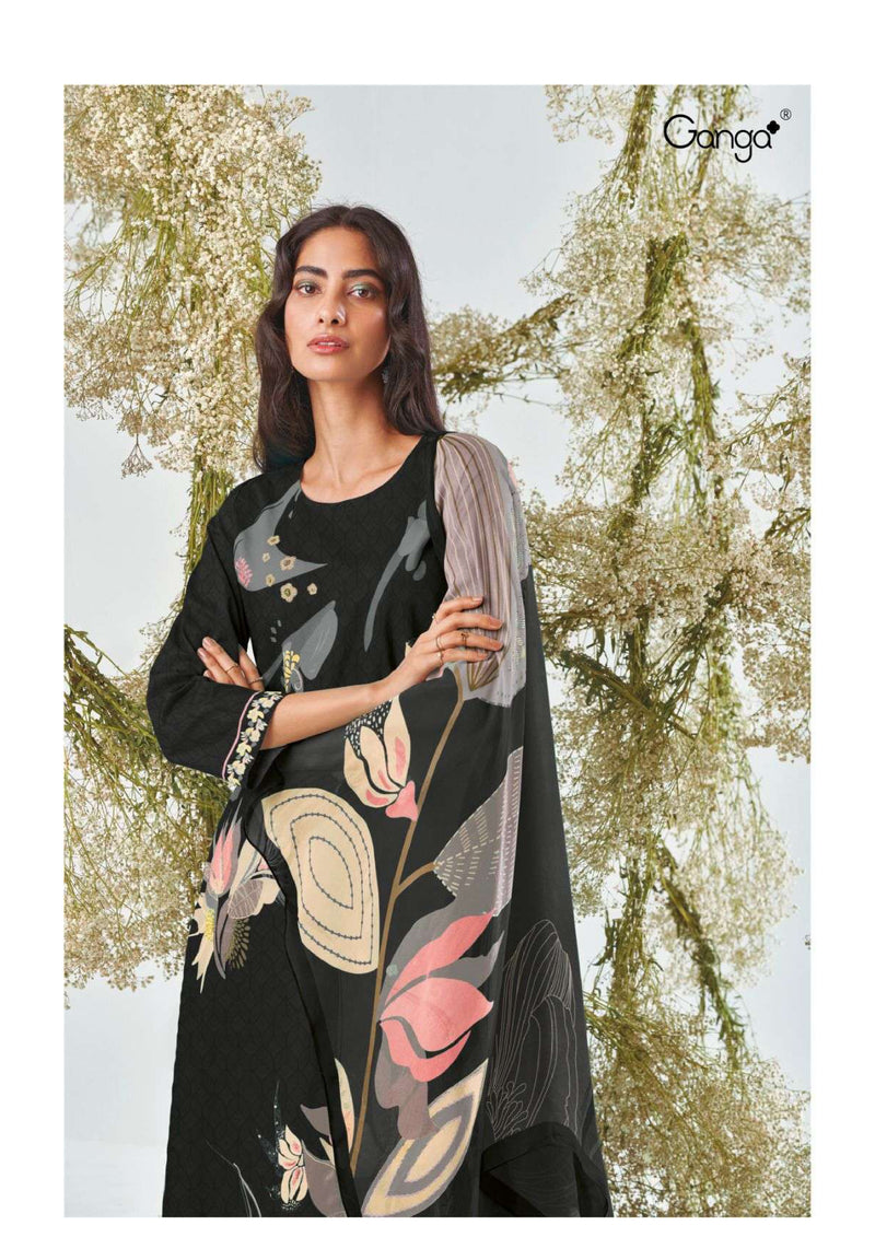 Ganga Fashion Pranavi 2531 Cotton Printed Fancy Salwar Kameez