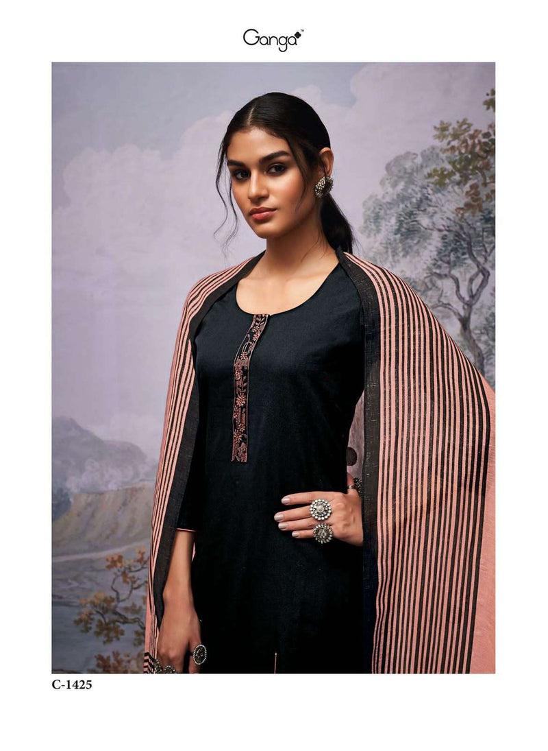 Ganga Present Raaginee Amazing Embroidered Printed Salwar Kameez