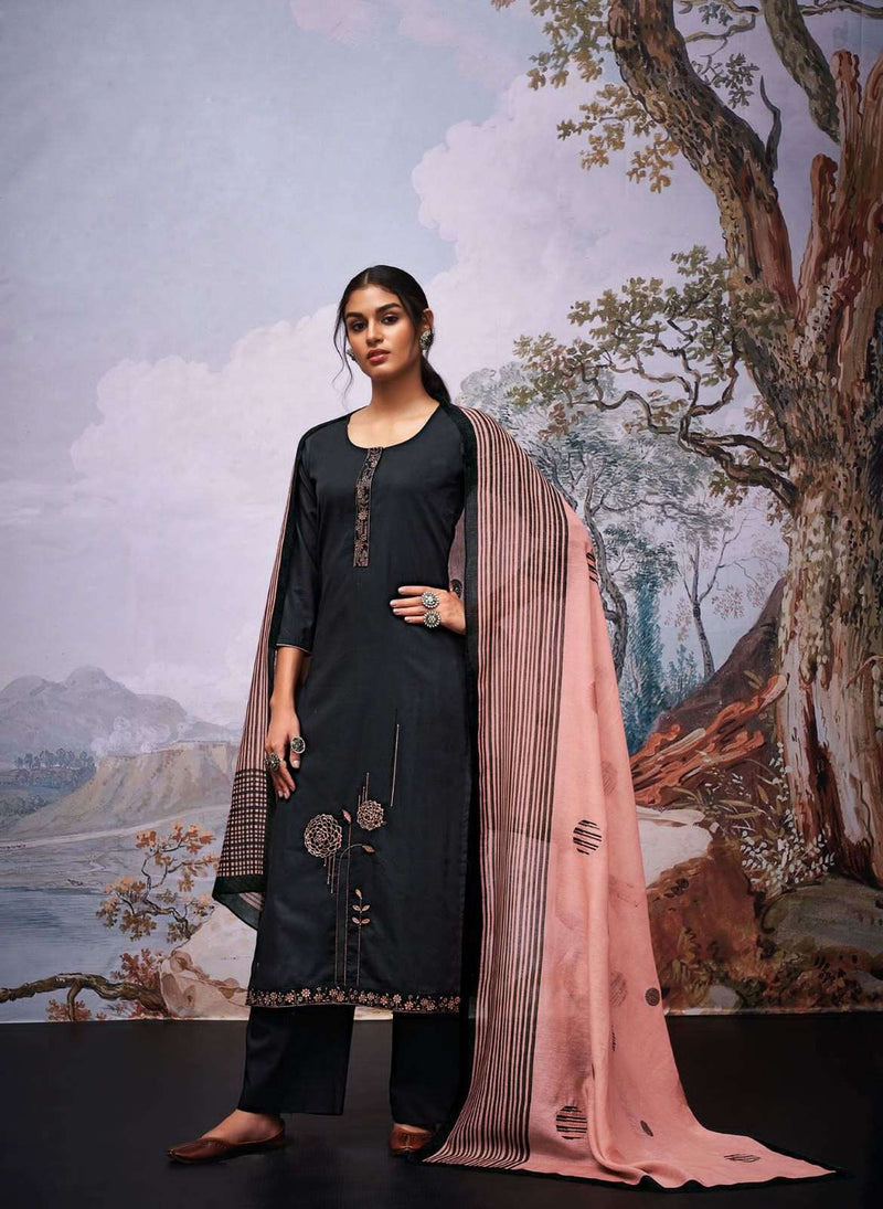 Ganga Present Raaginee Amazing Embroidered Printed Salwar Kameez