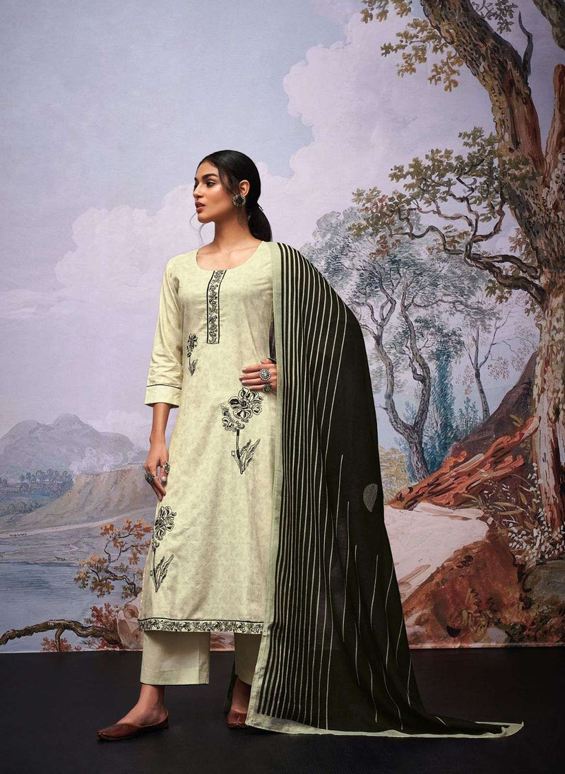Ganga Present Raaginee Amazing Embroidered Printed Salwar Kameez