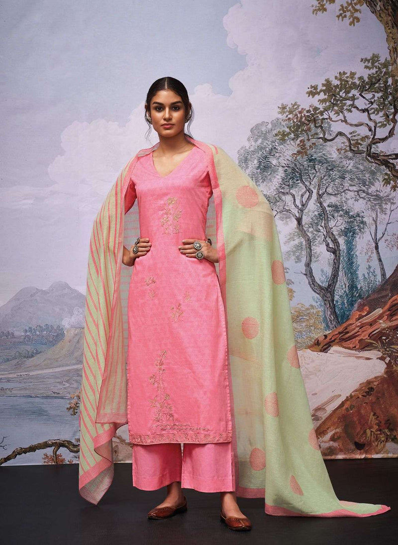 Ganga Present Raaginee Amazing Embroidered Printed Salwar Kameez