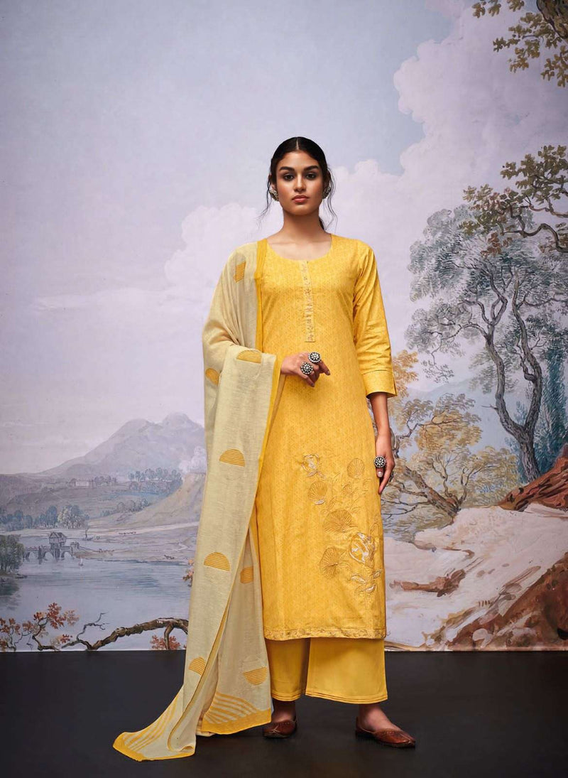 Ganga Present Raaginee Amazing Embroidered Printed Salwar Kameez