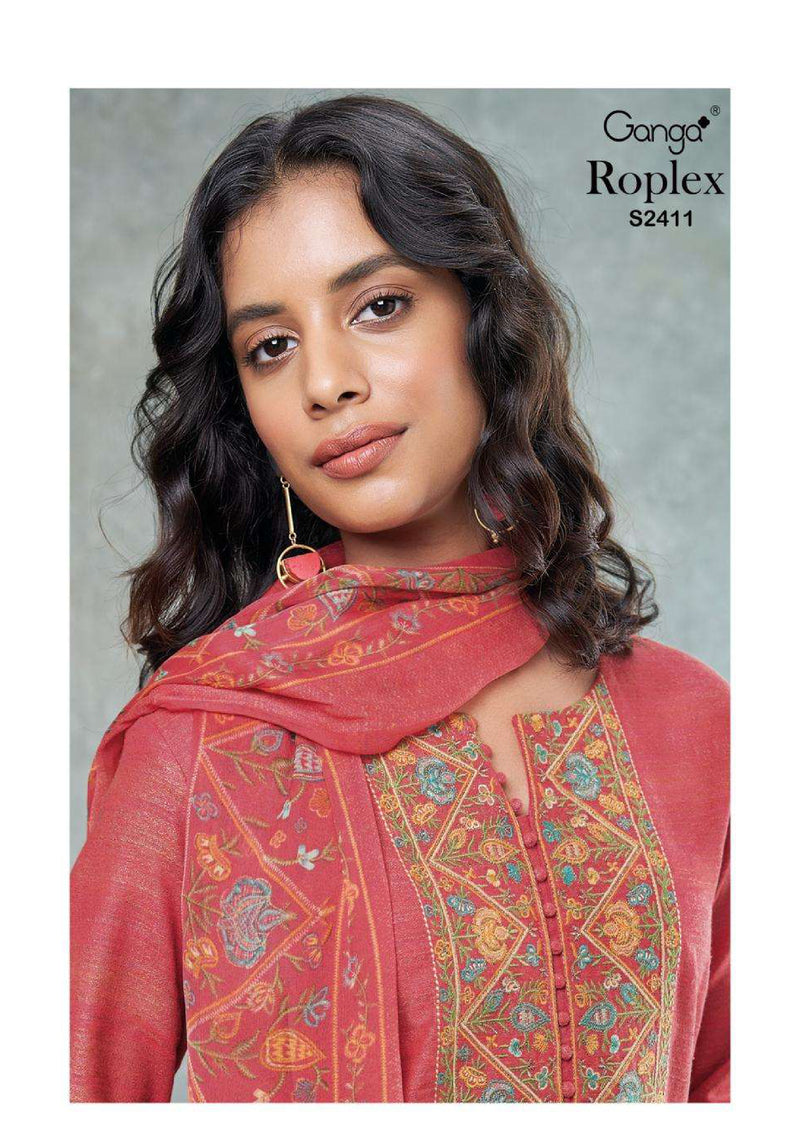Ganga Fashion Roplex 2411 Premium Woven Designer Salwar Suit