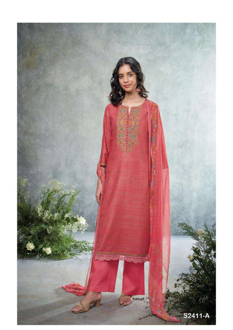Ganga Fashion Roplex 2411 Premium Woven Designer Salwar Suit