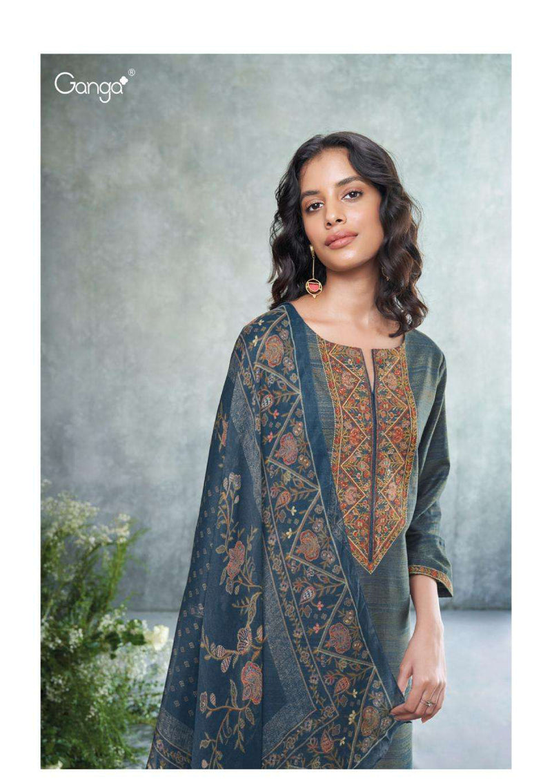 Ganga Fashion Roplex 2411 Premium Woven Designer Salwar Suit