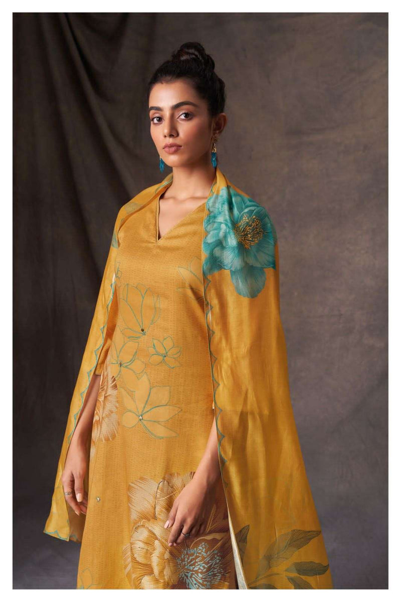 Ganga Winnie 1831 Designs Cotton Silk Printed
