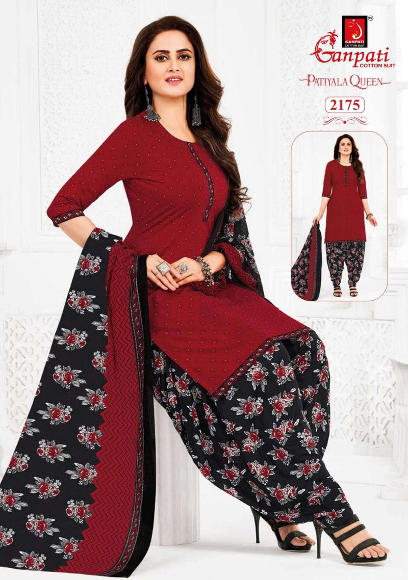 Ganpati Patiyala Queen Vol 10 Cotton Fancy Daily Wear Salwar Suit