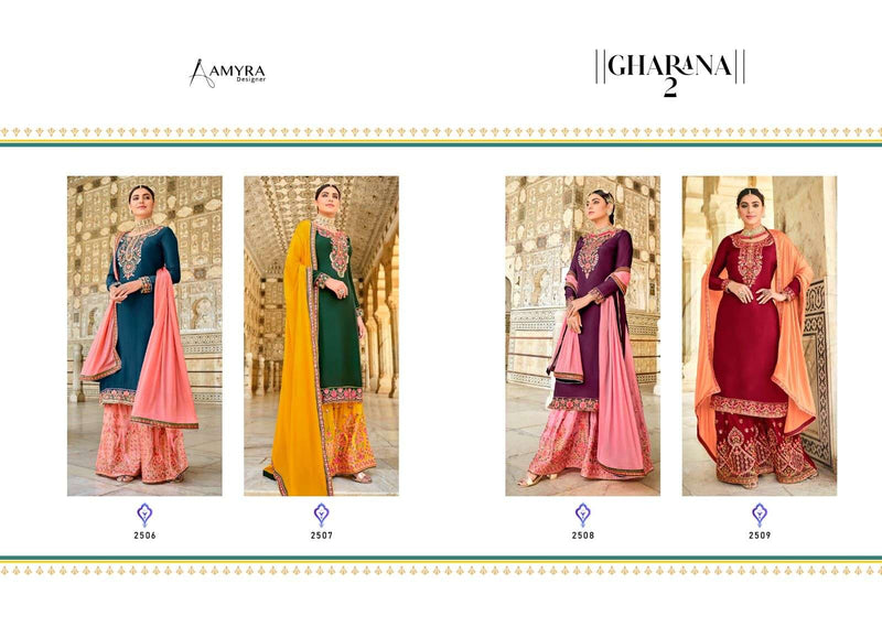 Gharana Vol 2 By Amyra Exclusive Sharara Salwar Kameez