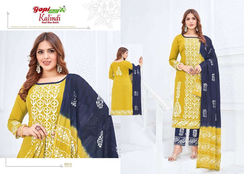 Gopi Art Kalindi Vol 20 Cotton Batik Printed Daily Wear Salwar Suit
