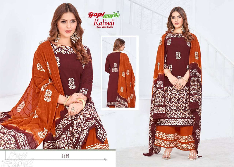 Gopi Art Kalindi Vol 20 Cotton Batik Printed Daily Wear Salwar Suit