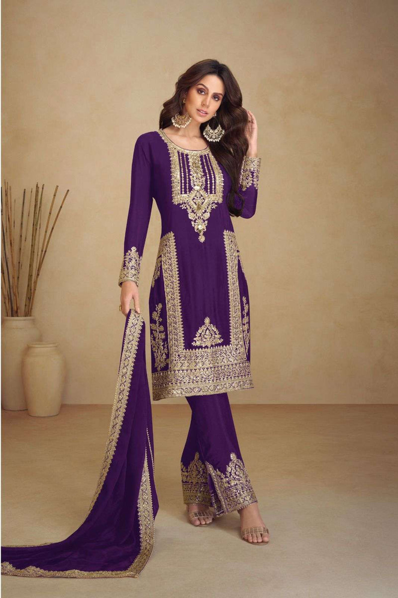 Gulkayra Designer Apsara Vol 2 Chinon Party Wear Dress Collection
