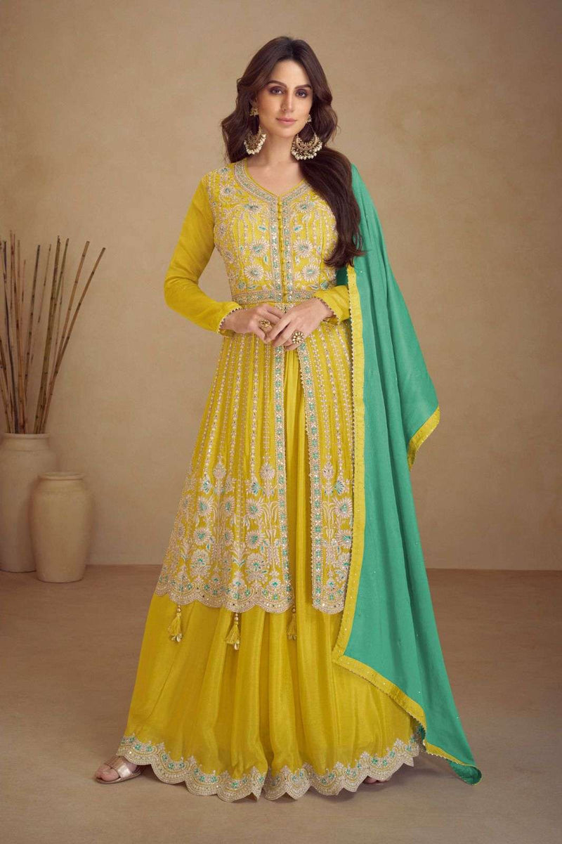 Gulkayra Designer Kashvi Chinon Wedding Wear Dress Collection
