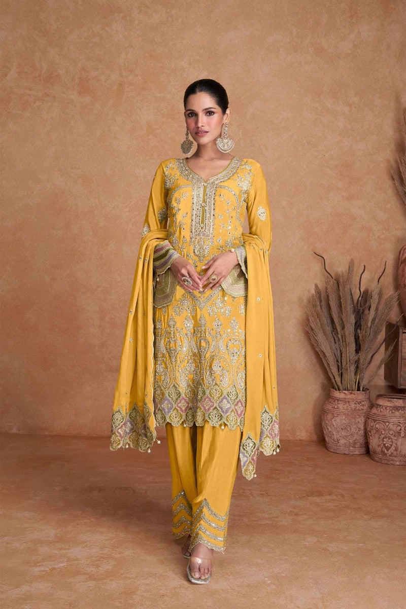 Gulkayra Designer Liyana Vol 1 Chinon Designer Party Wear Suit Collection